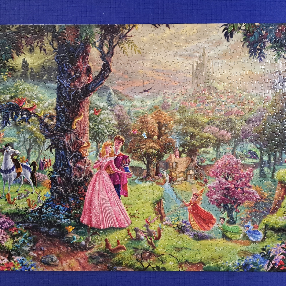 Lovely Thomas Kinkade Disney Sleeping Beauty Puzzle, 500 pcs